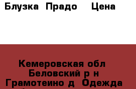 Блузка “Прадо“ › Цена ­ 700 - Кемеровская обл., Беловский р-н, Грамотеино д. Одежда, обувь и аксессуары » Женская одежда и обувь   